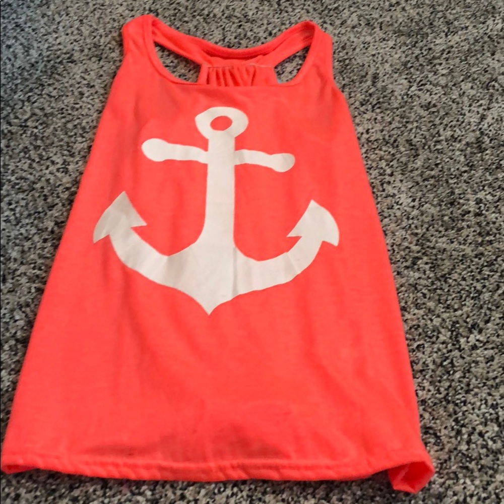 Coral tank top